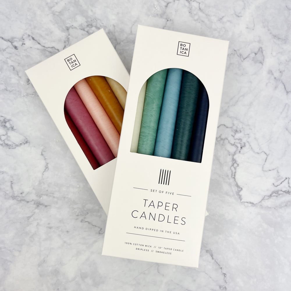 Elemental Taper Candles