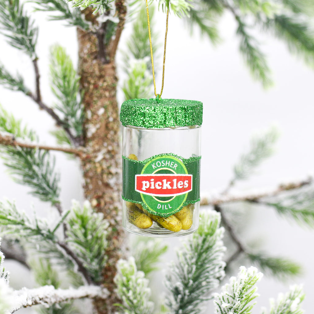 Kosher Dill Pickles Ornament Freckled Hen