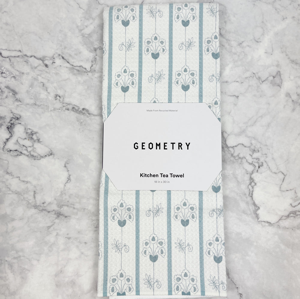 Geometry Recycled Towel English Cottage