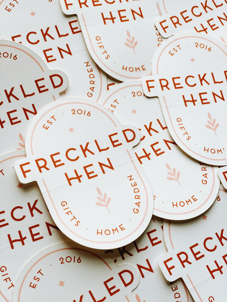Freckled Hen Sticker