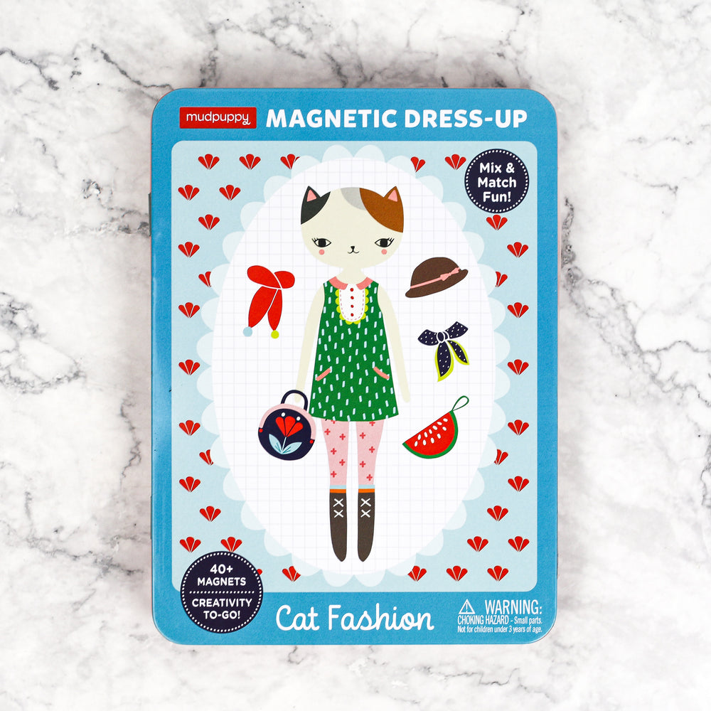 Cat Fashion Magnetic Dress-Up
