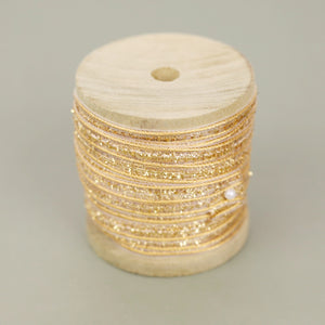 Gold Metallic Ribbon