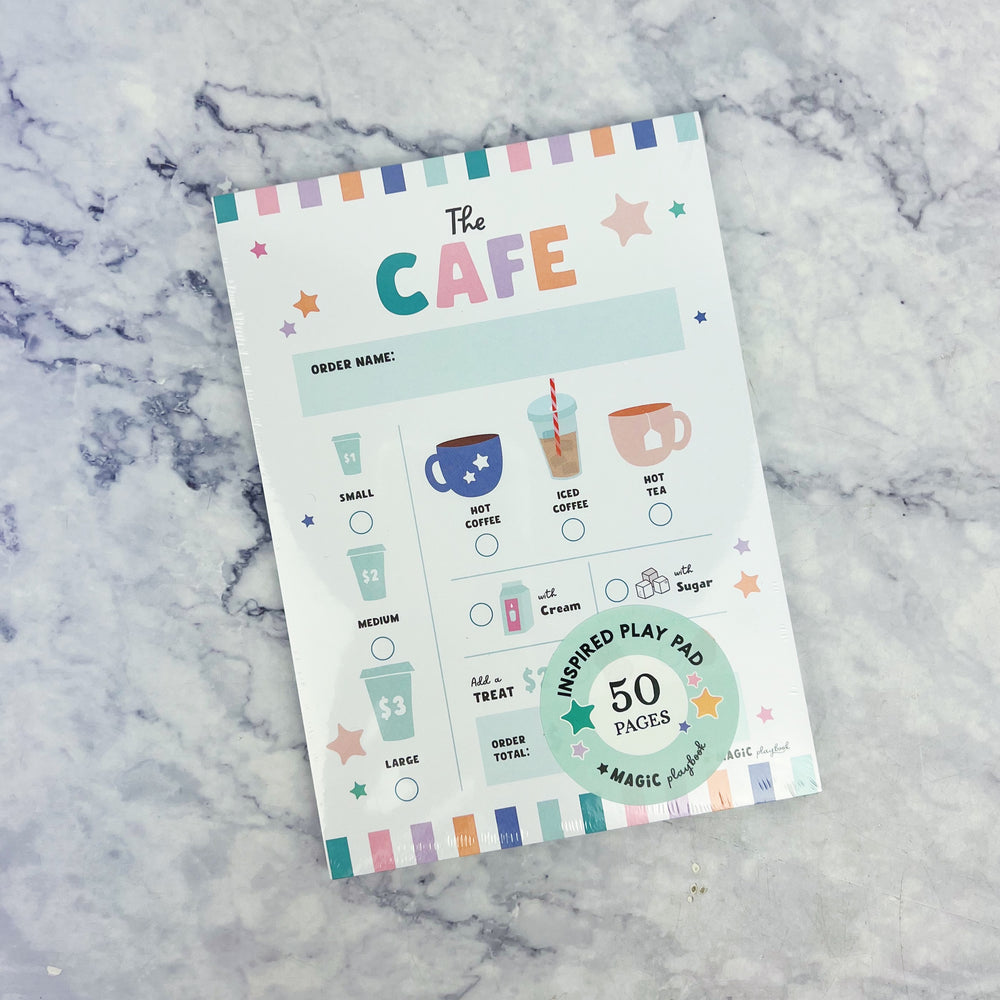 The Cafe' Pretend Play Notepad