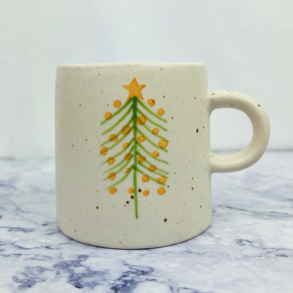 Whimsical Christmas Tree Mug