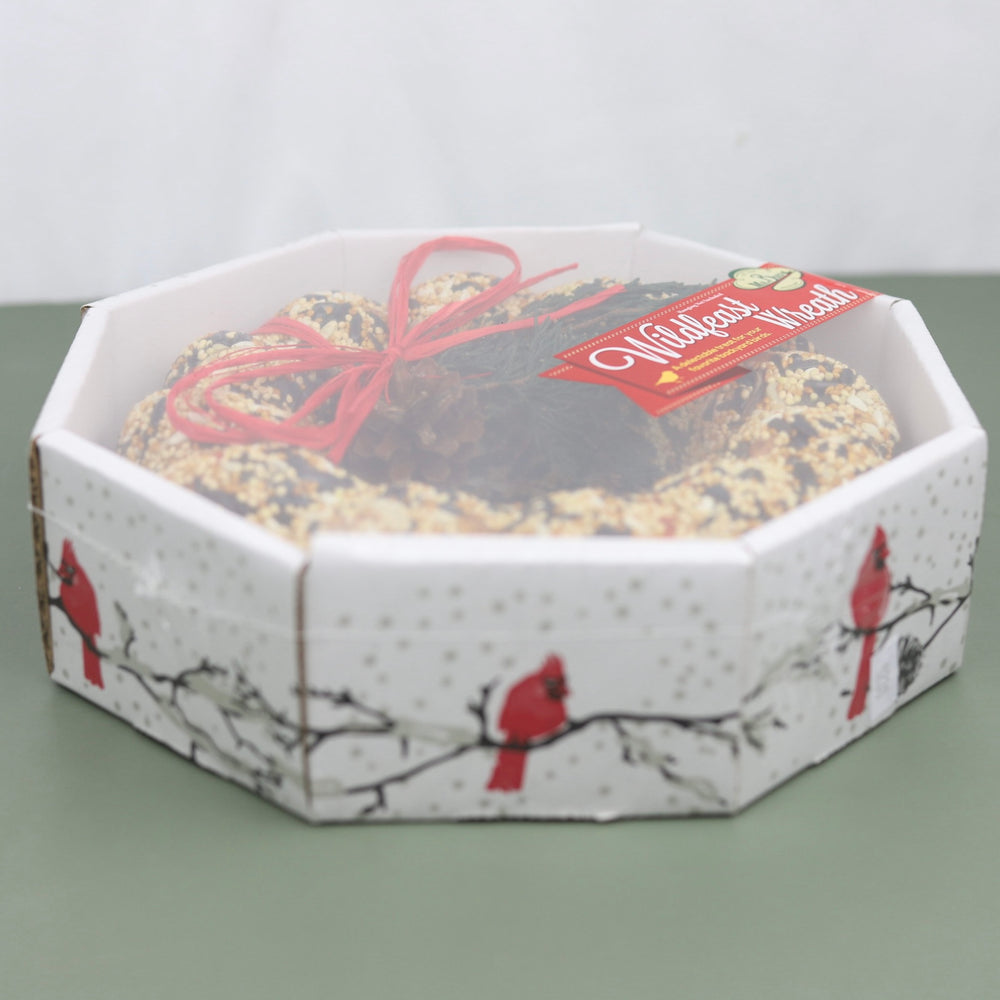 Holiday Birdseed Wreath - Wild Feast Wreath