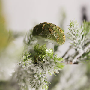 Holiday Clip On Mushroom Ornaments