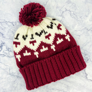 Ski Lodge Knit Pom Hat