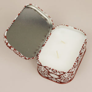 Cherie Printed Tin Candle