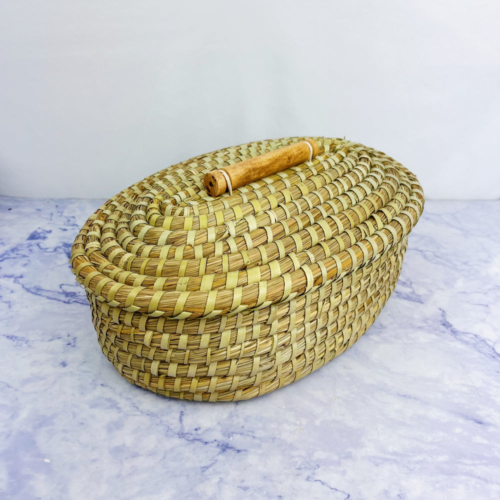 Butterfly Garden Breadwarmer with Lid