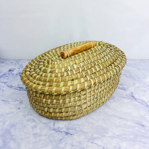 Butterfly Garden Breadwarmer with Lid