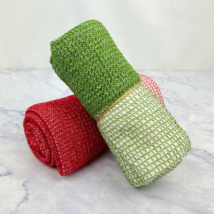 Holiday Waffle Weave Dishtowel