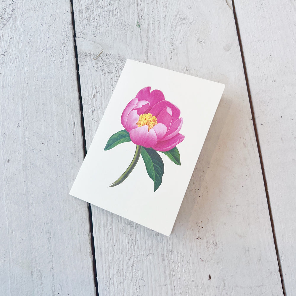 Peonies Pop-Up Greeting Card Bouquet