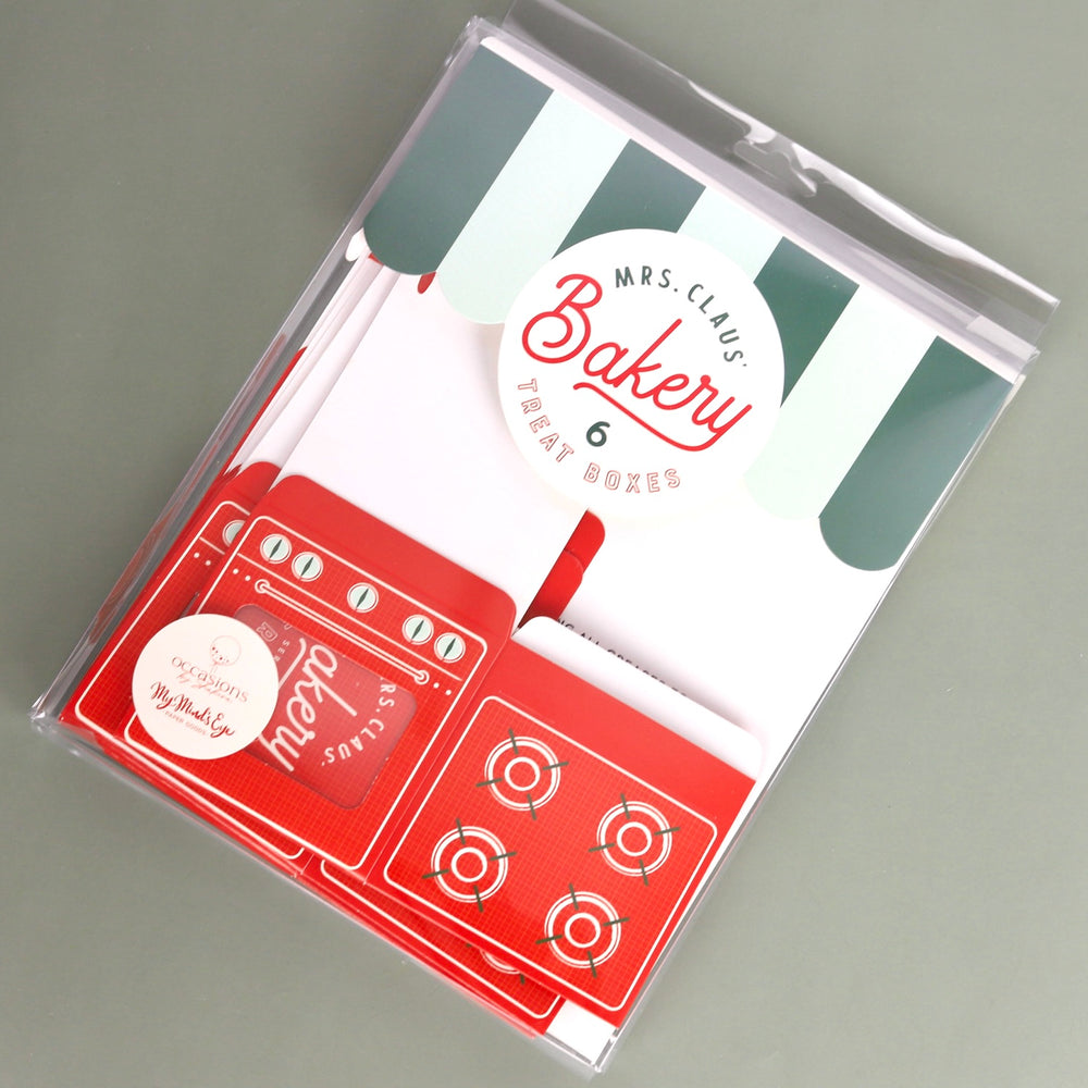 Mrs. Claus Bakery Oven Treat Box