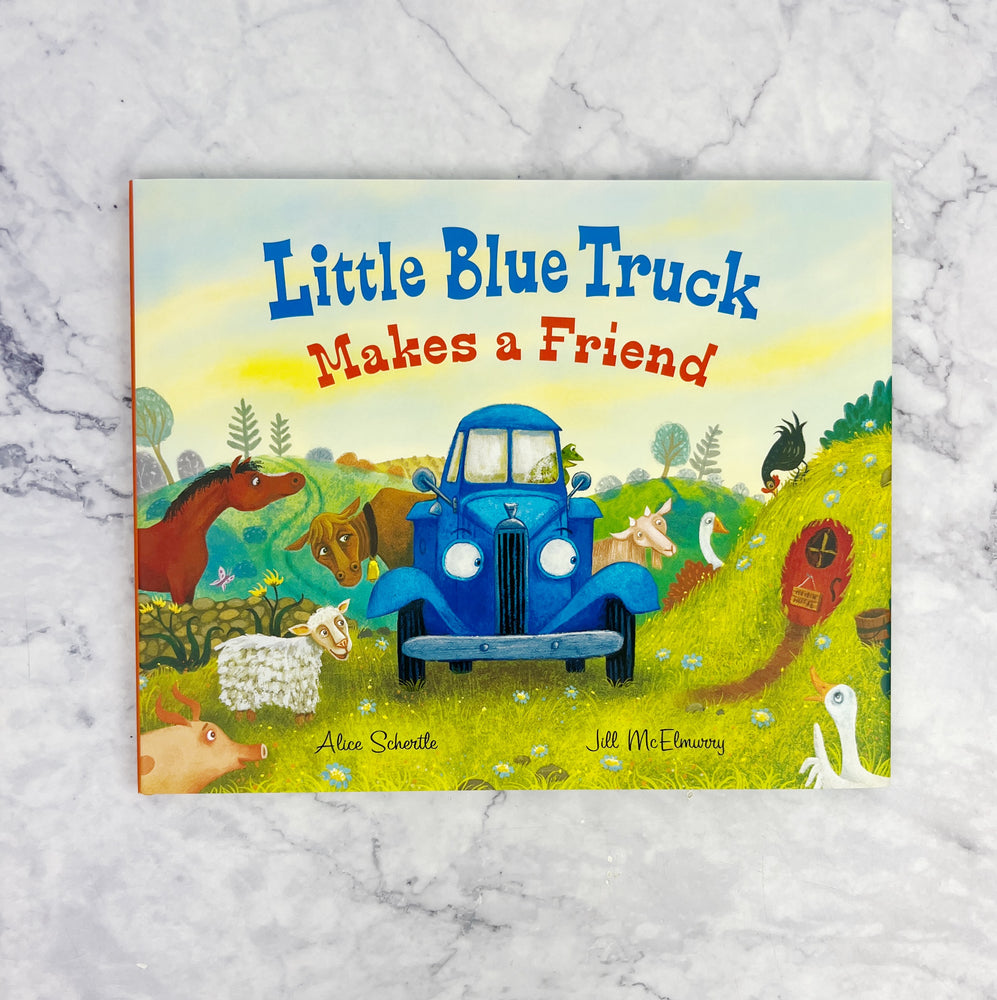 Little Blue Truck Makes A Friend