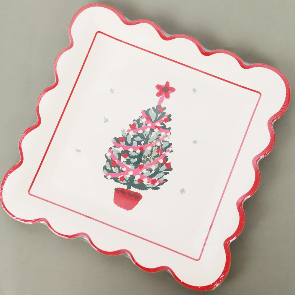 Fa La La Tree Paper Plate Set