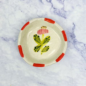 Funky Floral Trinket Dish