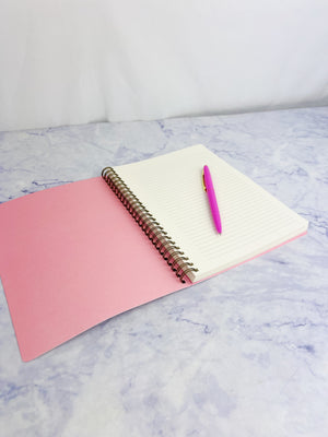 Ditsy Dahlia Spiral Notebook