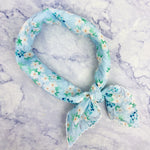 Ana Floral Cotton Scarf