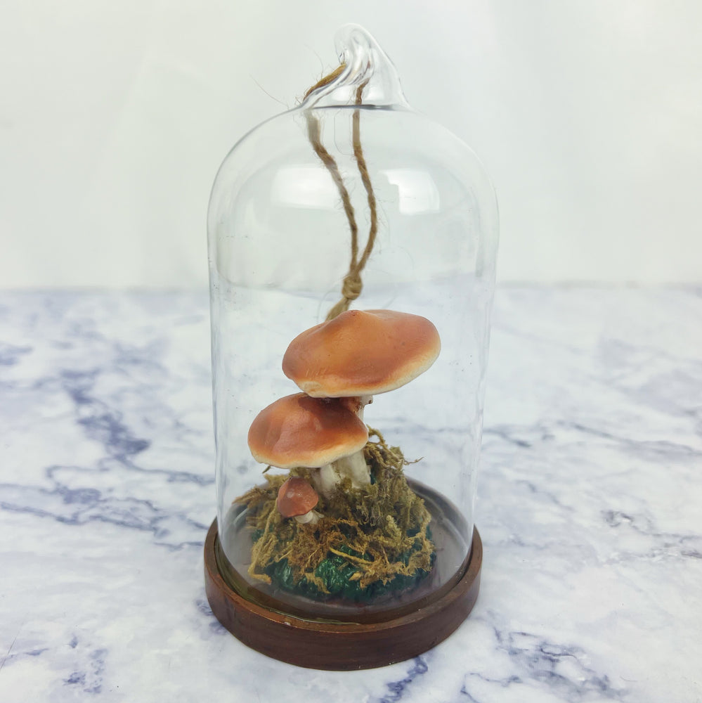 Mushroom Terrarium Ornament