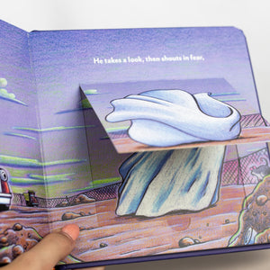 Construction Site Gets a Fright! Board Book