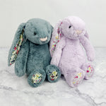 Colorful Bunnies with Floral Ears