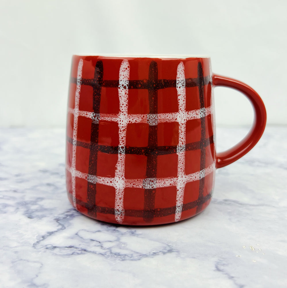 Holiday Plaid Mug