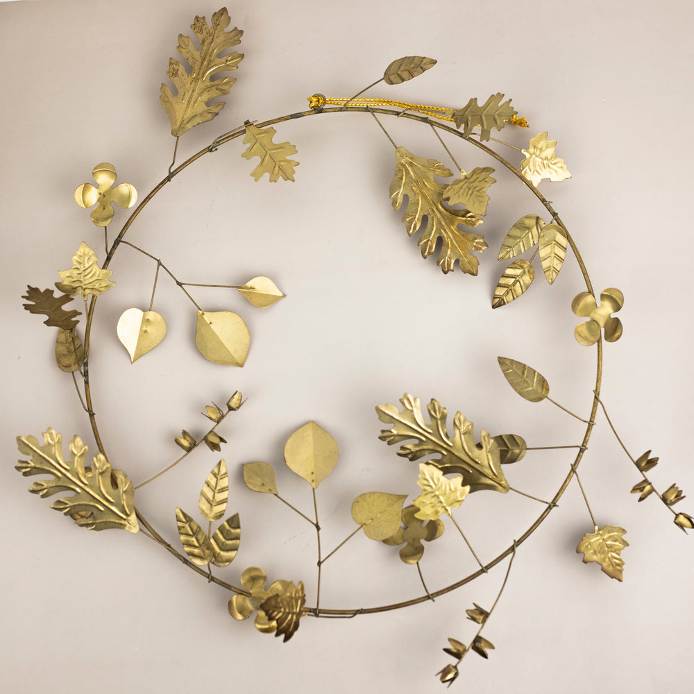Gold Leaf Wreath