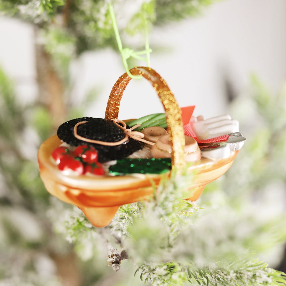 Garden Gathering Basket Ornament