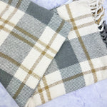 Plaid Cotton Throw