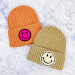 Kids Happy Face Beanie