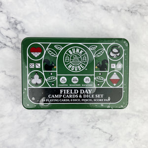 Field Day Camp Cards & Dice Set