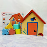 Wooden Shape Sorter House