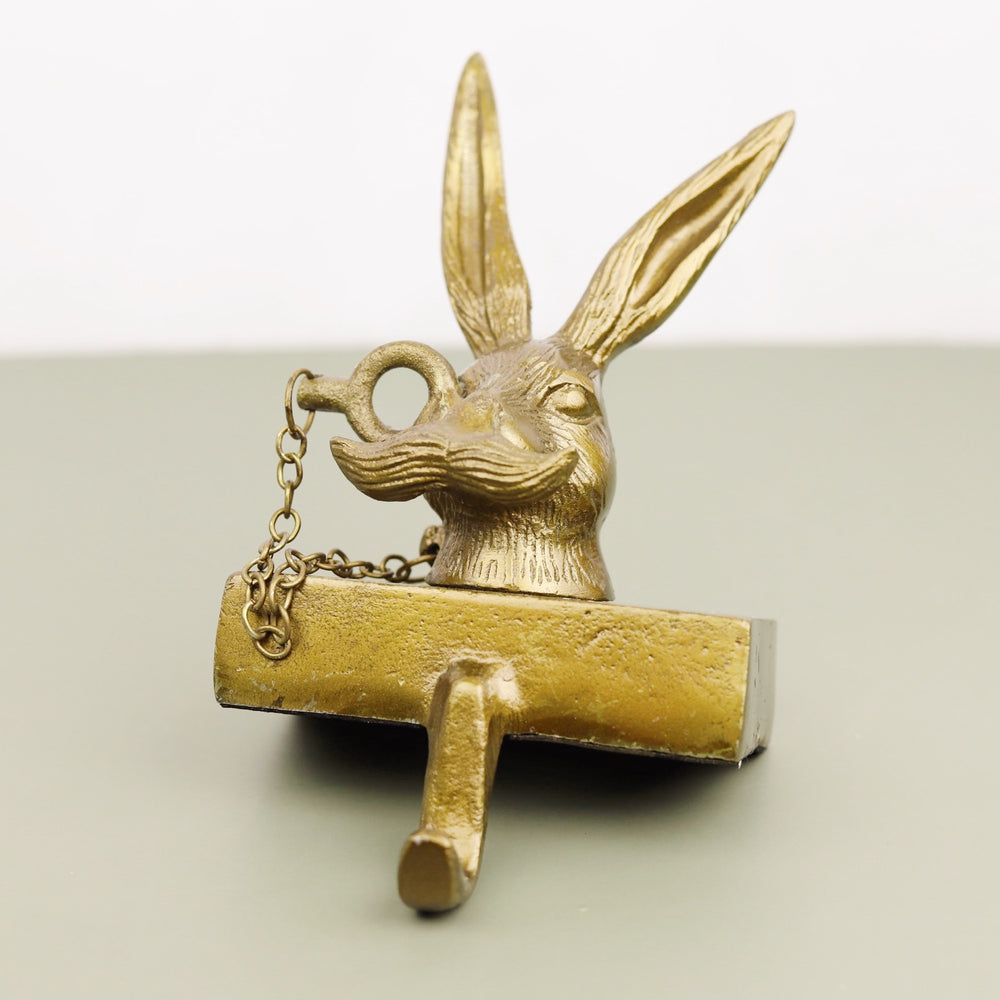 Brass Animal Stocking Holder