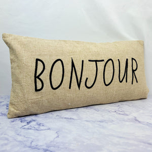 Linen Bonjour Pillow