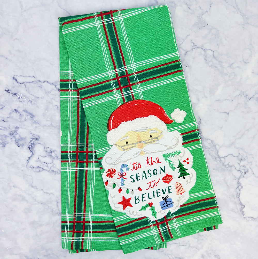 Tis The Season To Believe Tea Towel