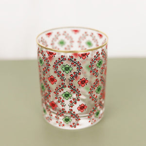 Gold Rimmed Glass Cups
