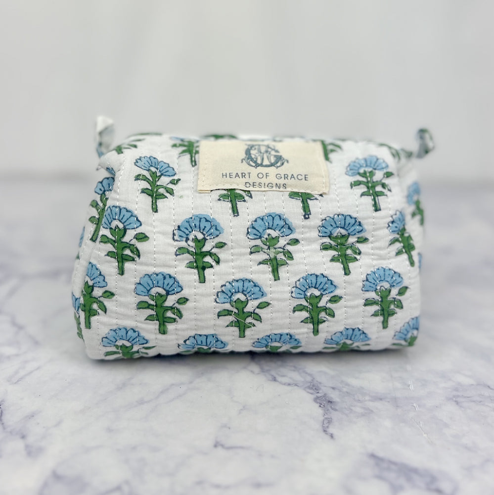 Carolina Quilted Cosmetic Bags