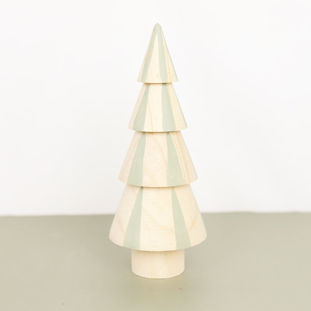 Patterned Wooden Trees