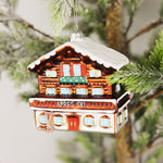 Ski Chalet Ornament