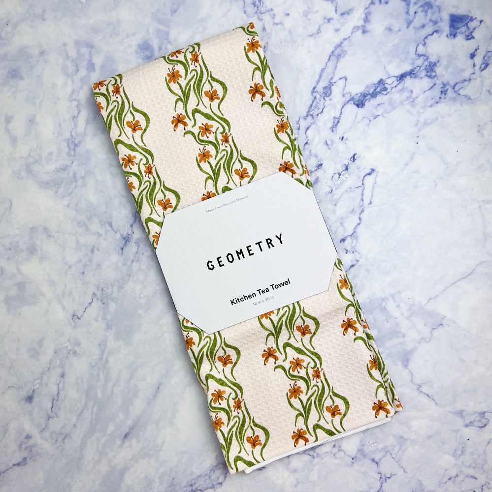 Floral Fall Stripe