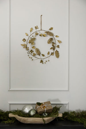 Gold Leaf Wreath