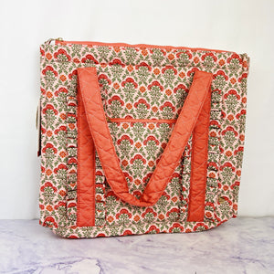 Everbloom Quilted Tote