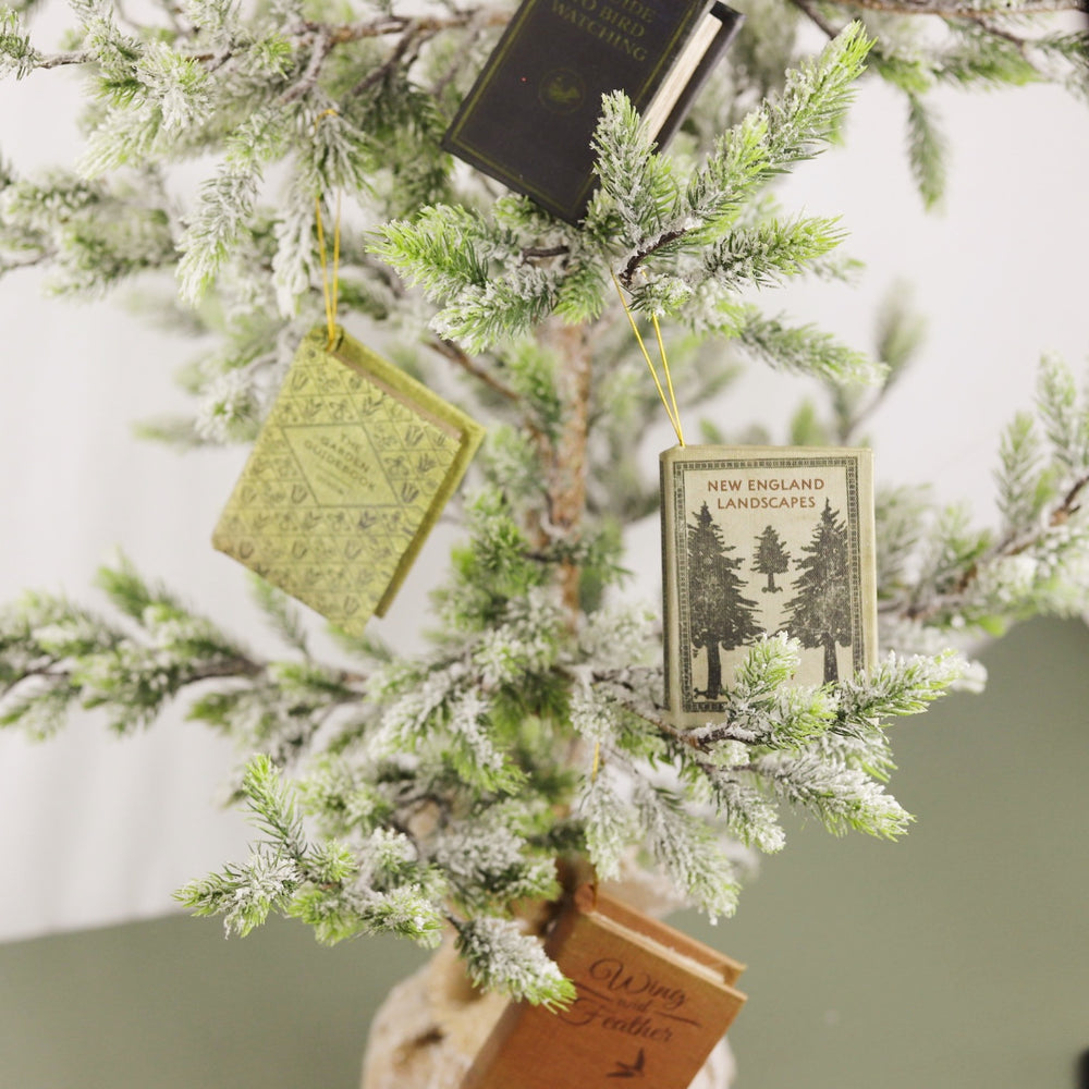 Vintage Book Ornament