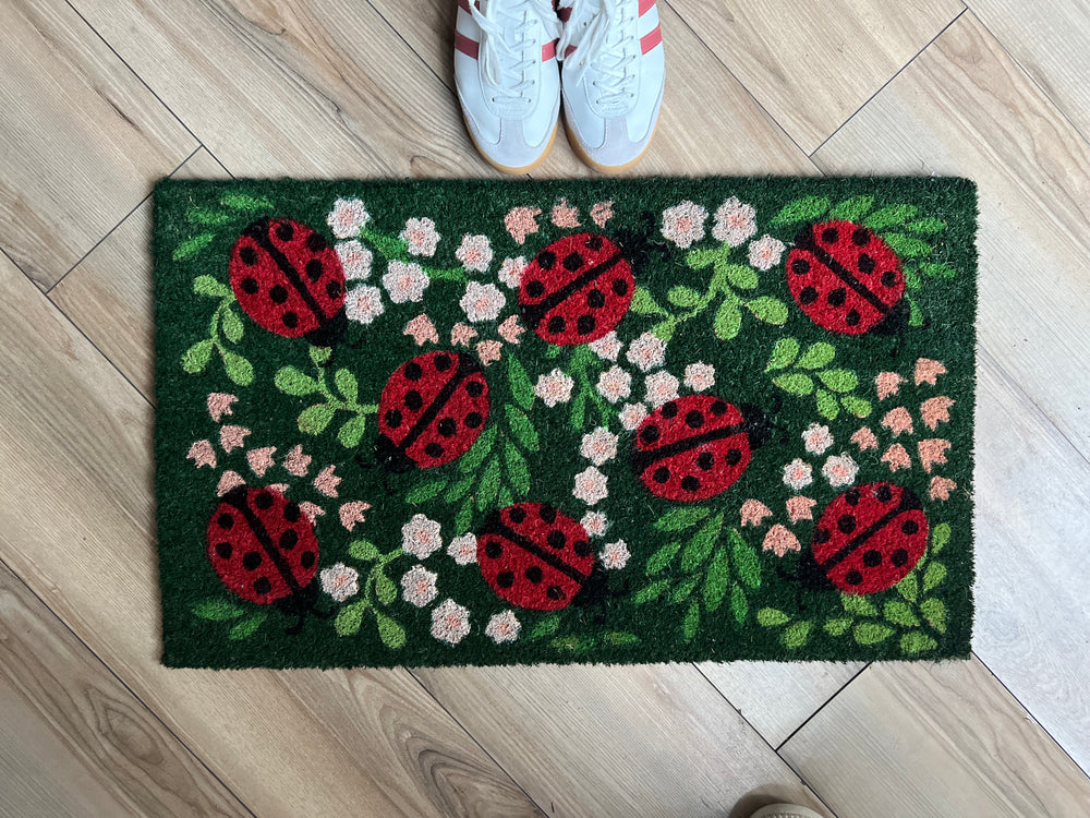Ladybugs Doormat