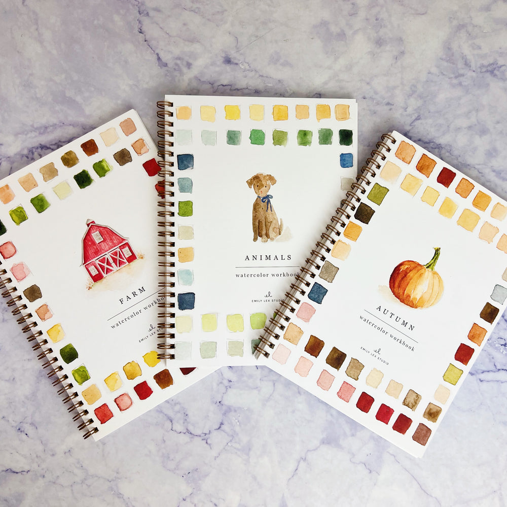 Autumn Watercolor Workbook