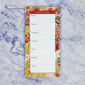 Magnetic Meal Plan Notepad