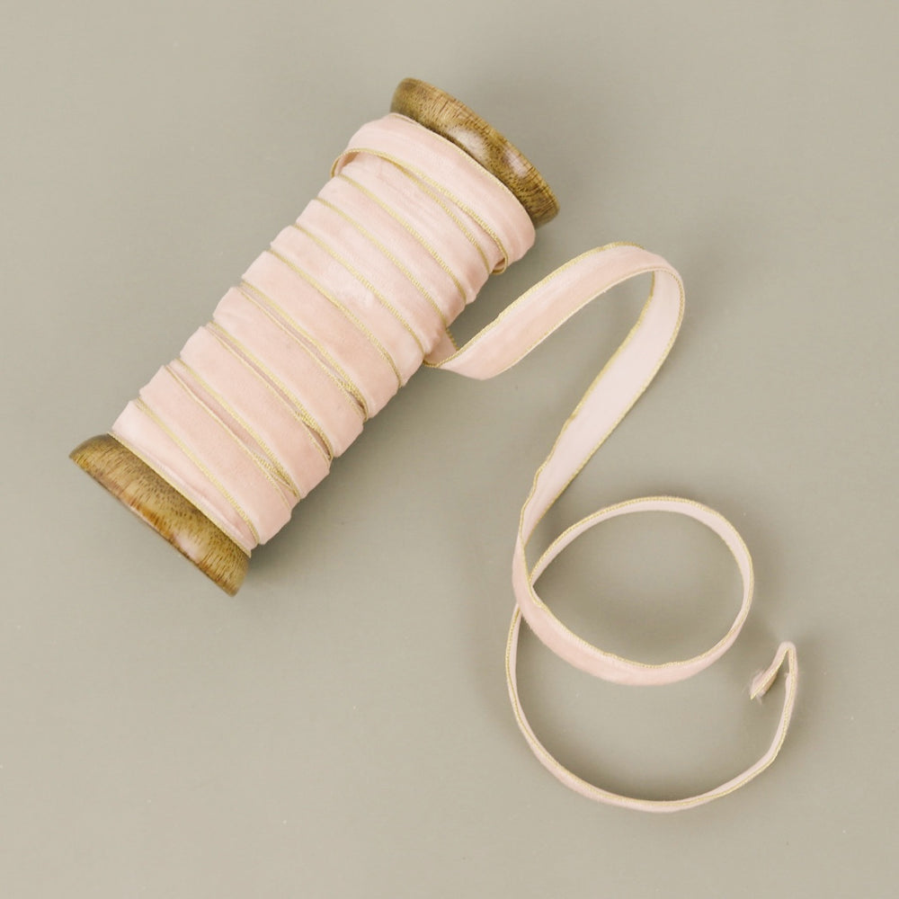 Velvet Ribbon On Spool