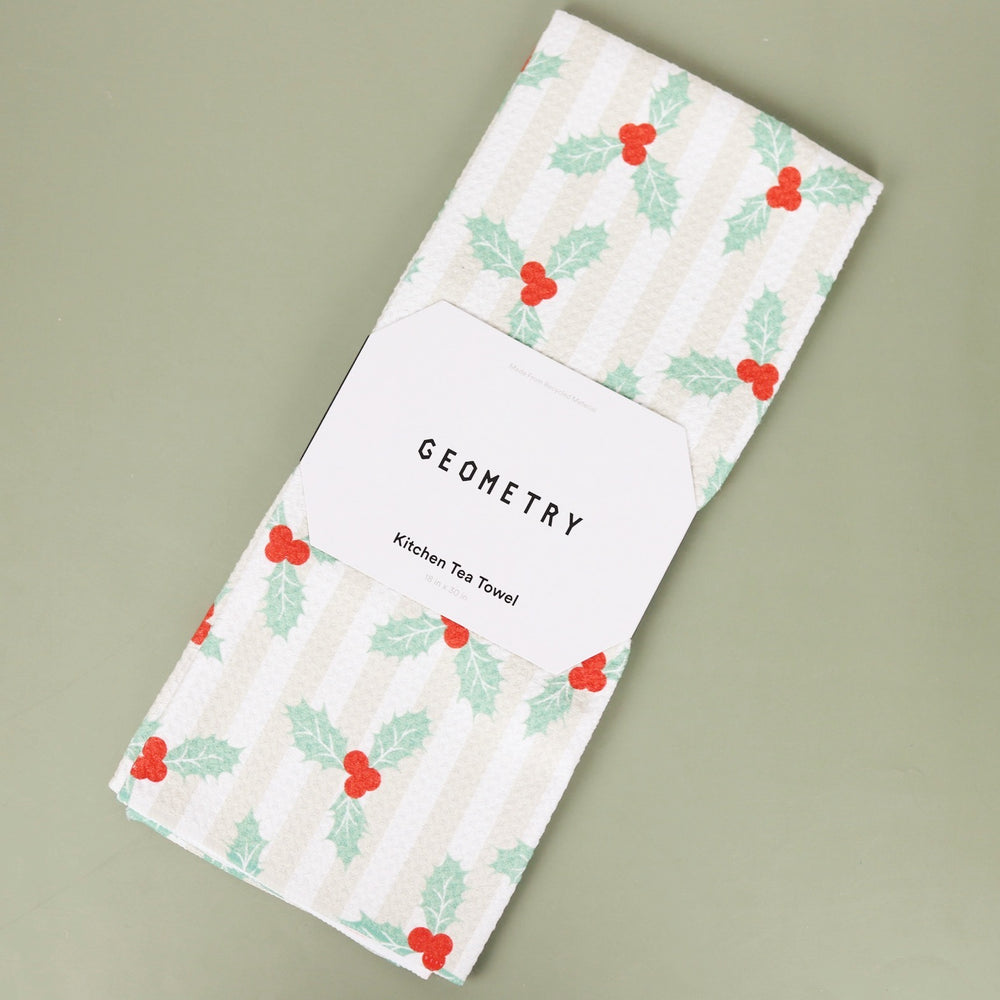 Mistle Stripe Tea Towel