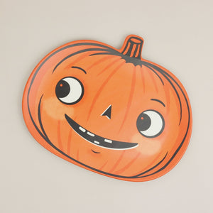 Vintage Pumpkin Bamboo Plates