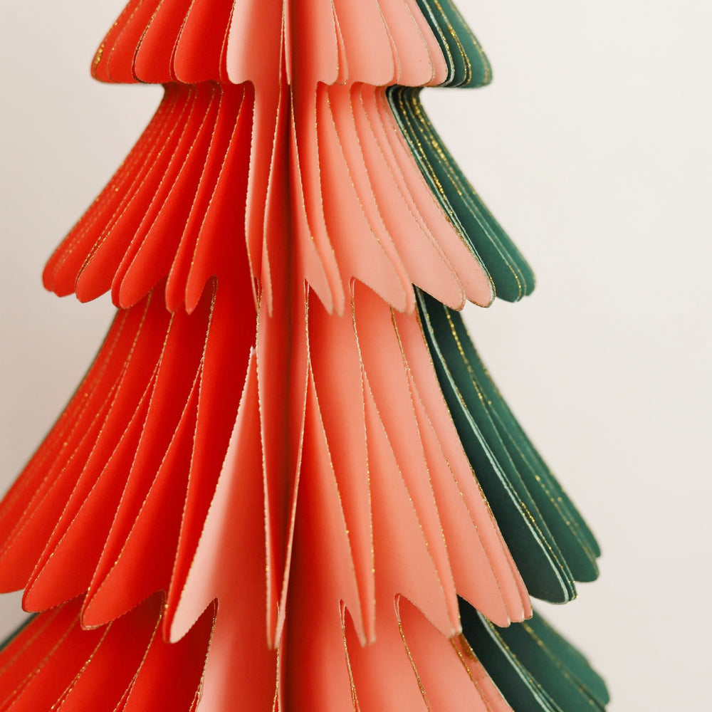 Multi-color Folding Honeycomb Tree
